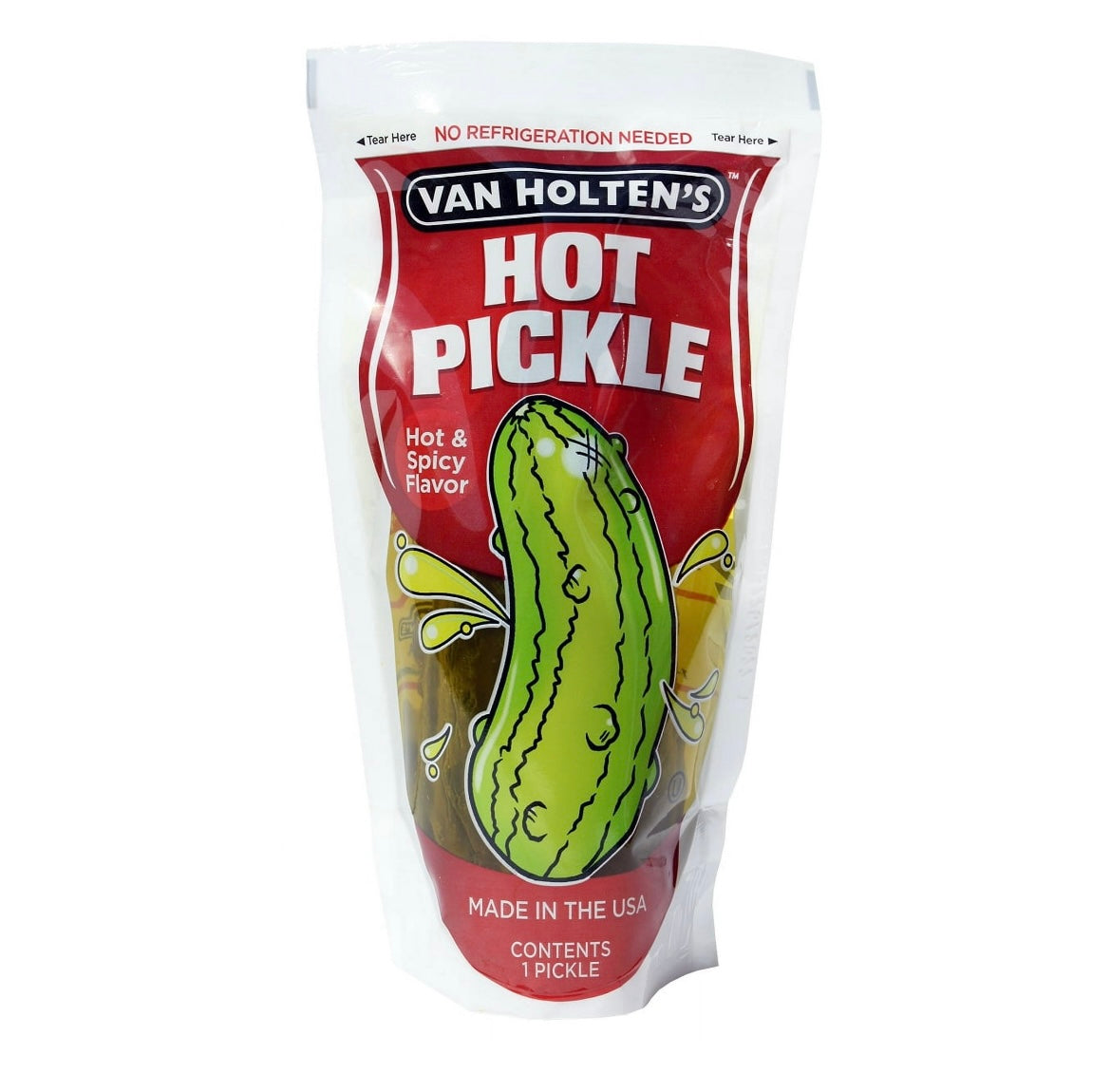 Hot Pickle Pickle in a Pouch