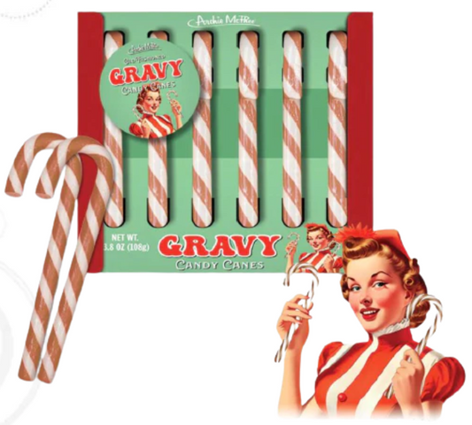 Gravy Flavor Candy Canes