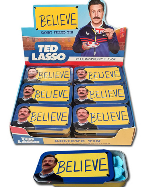 Ted Lasso Believe Tin