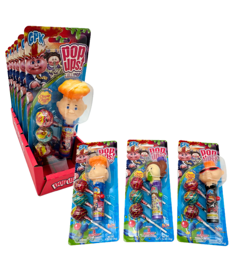 Garbage Pail Kids Pop Ups Lollipops