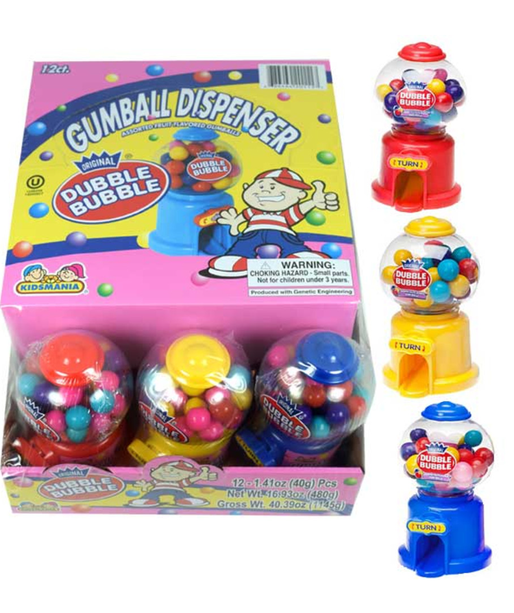 Dubble Bubble Mini Gumball Machine