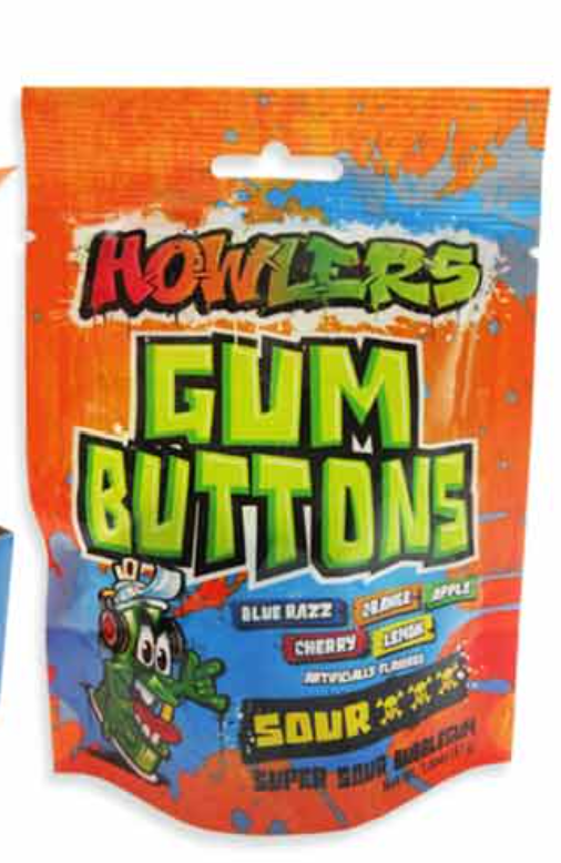 Howlers Gum Buttons