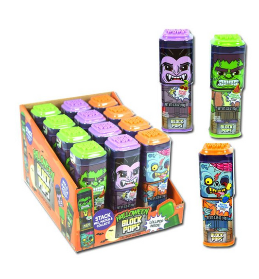 Halloween Block Monster Pop