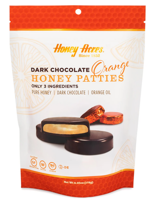 Honey Acres Dark Chocolate Orange Honey Pattties