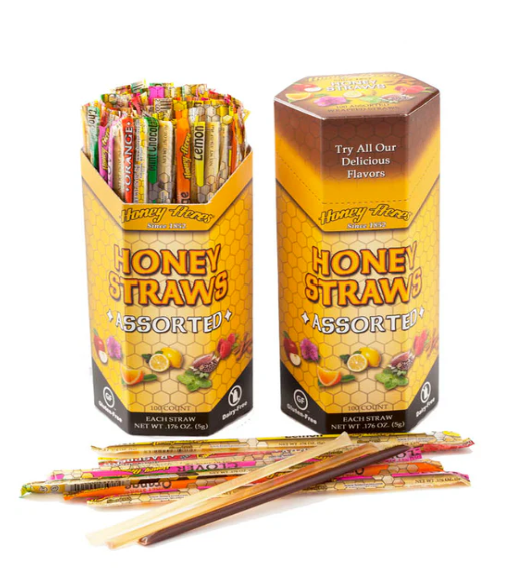 Honey Acres Honey Straw - Orange