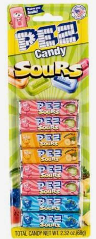 PEZ Sour Blister Pack