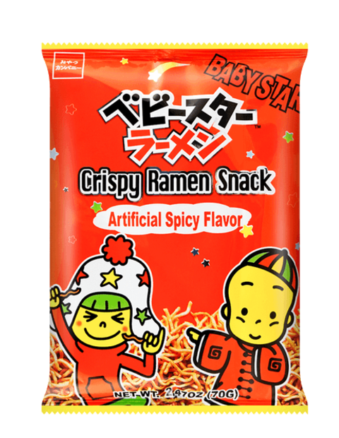 Baby Star Crispy Ramen Snack Spicy