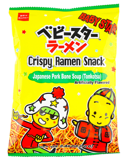 Baby Star Crispy Ramen Tonkotsu