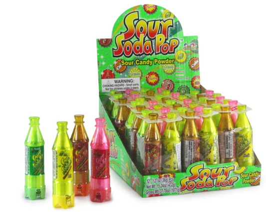 Sour Soda Bottles