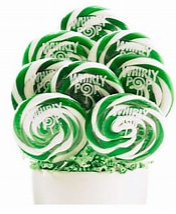 Whirly Pop - Light Green and White