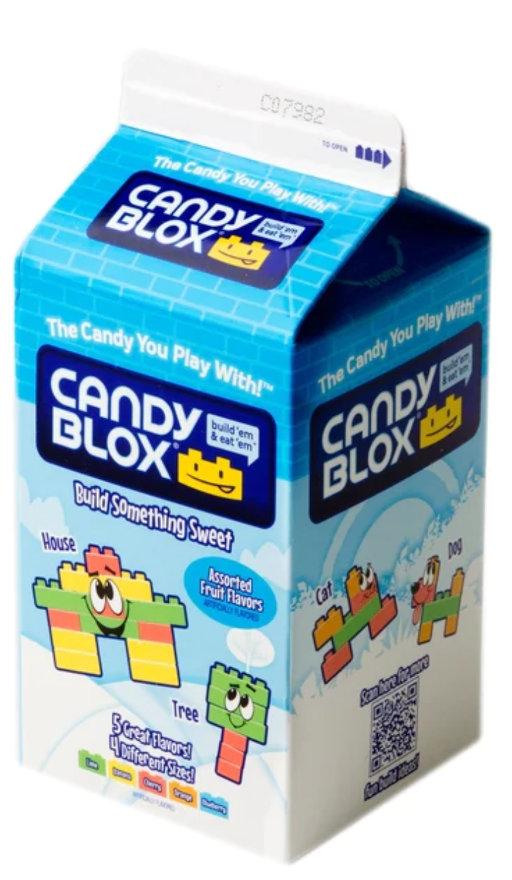 Candy Blox Milk Carton
