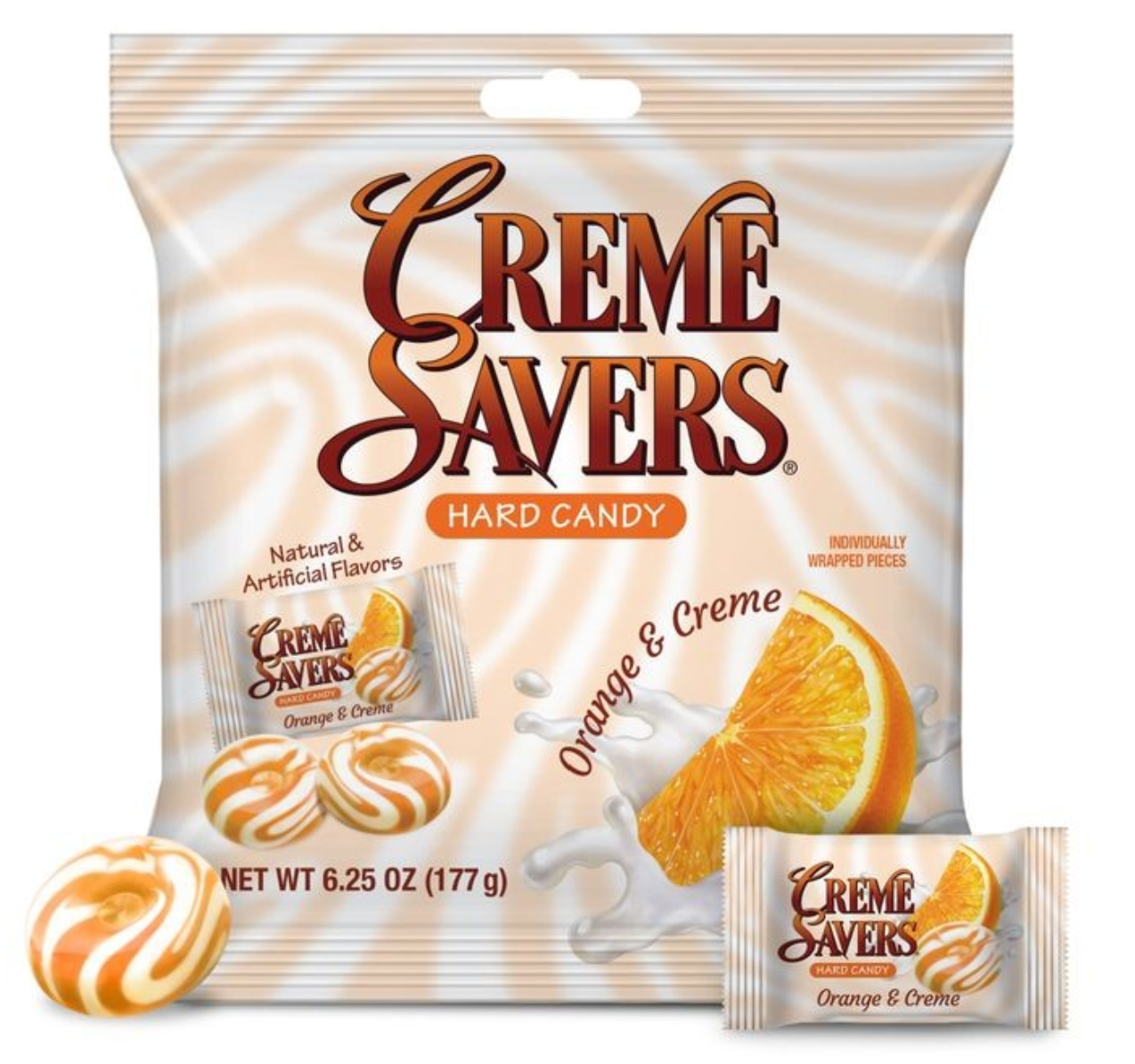 Creme Savers Orange and Creme