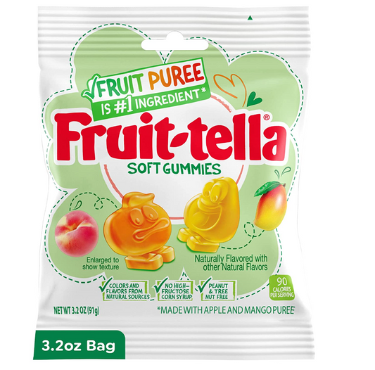 Fruit-tella Gummies Peach/Mango