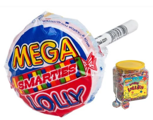 Mega Smarties Lollies