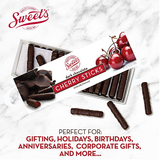 Sweets Dark Chocolate Cherry Sticks