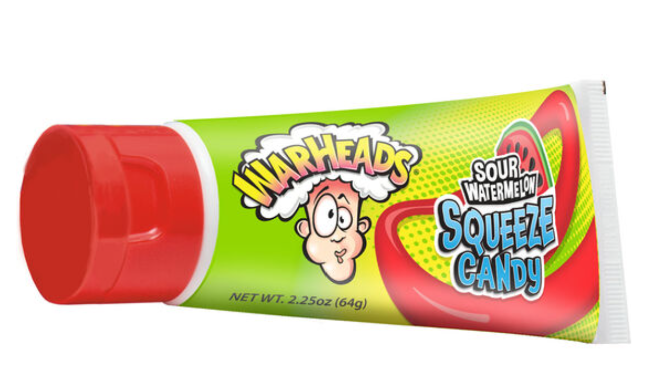 Warheads Sour Watermelon Squeeze Candy Sweets On High 3629